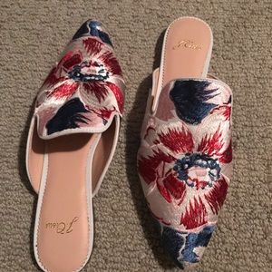 J. Crew mules, brand new never worn!